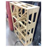 32x46 Wood Wine Rack Shelf
