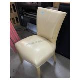 Donghia Designer Leather Armless Chair