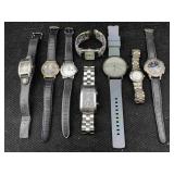 Collection Of Watches W/swiss Legend, Guess And
