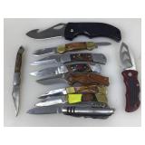 Assorted Pocket Knives