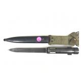 FAL Bayonet with Sheath and Frog