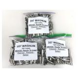 300pcs 357 Mag Brass - Ready to Load - Cleaned,
