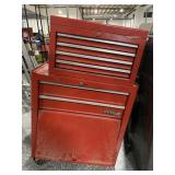 Toolbox with Contents - Missing Wheels on One