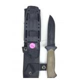 Gerber Combat Knife with Sheath - painted black