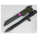 Spanish M-1969 Bayonet with Partial Sheath and