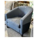 New Blue Charter Furniture Barrel Chair