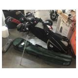 Izzo golf bag with bulbs and more