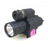 UTG Rail Mount Tac Flashlight/Red Laser Working