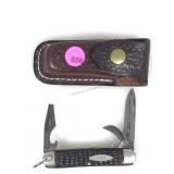 Vtg Case XX Pocket Knife 640045R with Holster