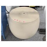 Hollow Stone Patio Side Table w/Umbrella Hole -