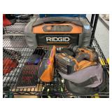 Ridgid Cordlees Tools with Battery, Charger and