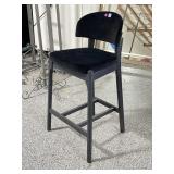 Modern Black Bar Stool Chair World Market