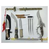 Fantasy Knives and more - claw damaged