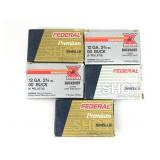 25 Rounds 12 GA 00 Buck Ammo