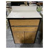 Commercial Flatware Storage With Backsplash -