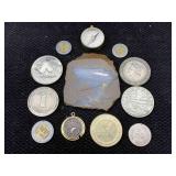 Cvasino Tokens W/foreign Currency And More, See