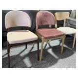 3 New Armless Chairs