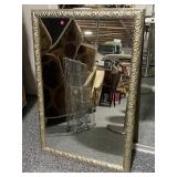 30x44 Metal Style Framed Wall Mirror STO008040