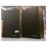 Pair Realistic Shelf Speakers.