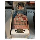 Grannyworld collector doll in original box.