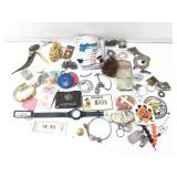 Patches, tokens, costume jewelry and more