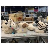 Assorted Pillowfort Pillow Art. Animal head wall