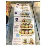 4 NIB Wilton Cupcake Stands.