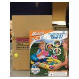4 NIB inflatable splash activity centers. Banzai
