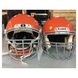 2 Speed Riddell Football Helmets Large & Medium
