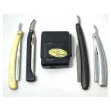 Vintage folding razors and more.