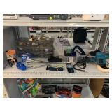 Tools, handy straps, electric buffer and more.