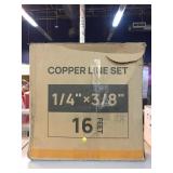NIB 16ft Copper Line Set