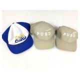 Assorted hats.
