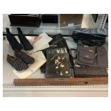 Wood level, shoes size 7, fashion bags and more.