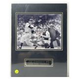 Joe DiMaggio matted picture