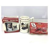2 Nascar ceramic mugs, Dale Earnhardt Sr & pr
