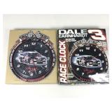 Nascar Dale Earnhardt Sr wall clock,11x13 in
