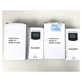 2 Raddy sensors in box. Untested. As is.