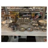 Plated dishes and serving platter.