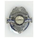 POTUS badge Donald Trump 2020 thin blue line.