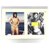 2 Sophia Loren prints. 1 signed, 1 nude