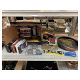 Assorted VHS, Painting Supplies & More