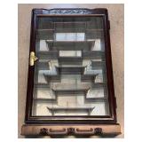 Shadow box display shelf. 32x21x4