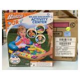 4 NIB inflatable splash activity centers. Banzai
