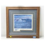 Signed Gene Roncka print, Time Together