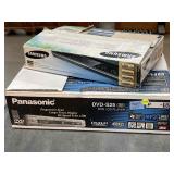 2 DVD Player in boxes. Panasonic DVD S25 and