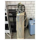 Vtg Golf Clubs with Bag - Campbell, Northwestern