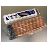 Radnor copper coated gouging electrodes