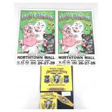 President Cigar labels and circus promo prints.