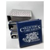 Empty sports card albums lot